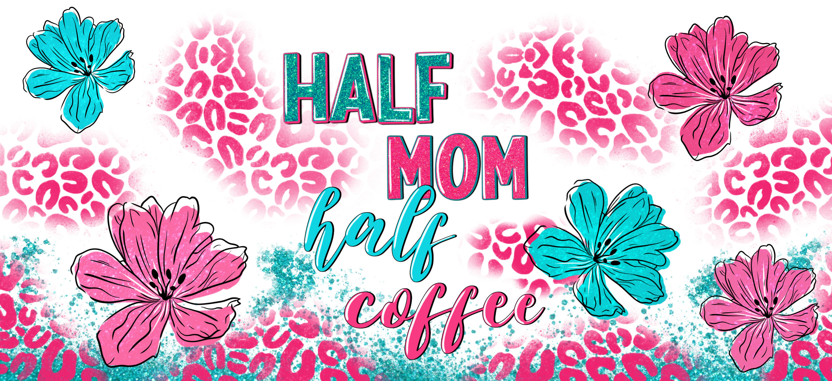 UV DTF Decals & Wraps Moms Mama Special Gift For 16oz Cups-1-Panda Dtf Transfers