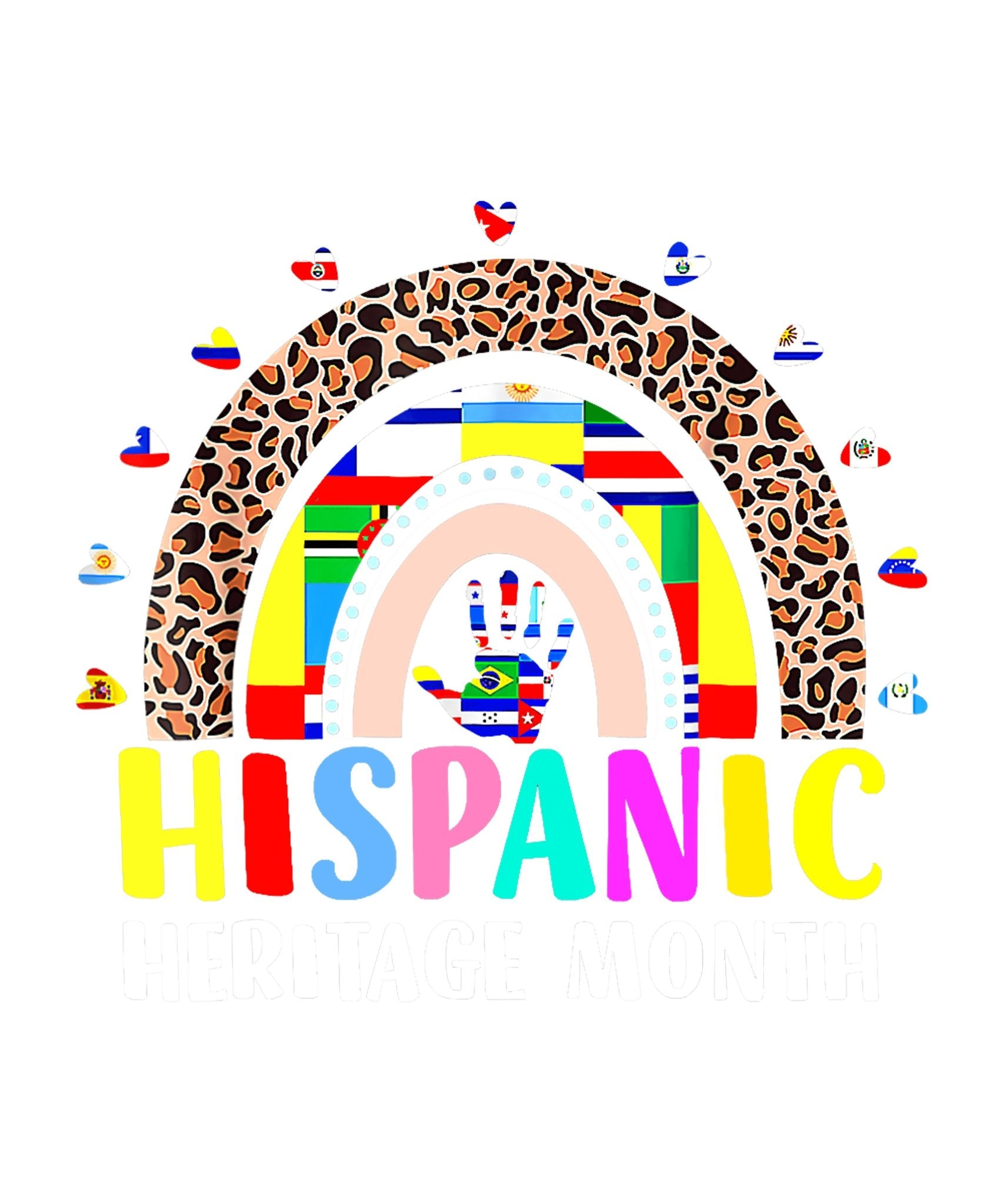 25 Designs Hispanic Heritage Month DTF Film Ready to Press - Panda DTF Transfers