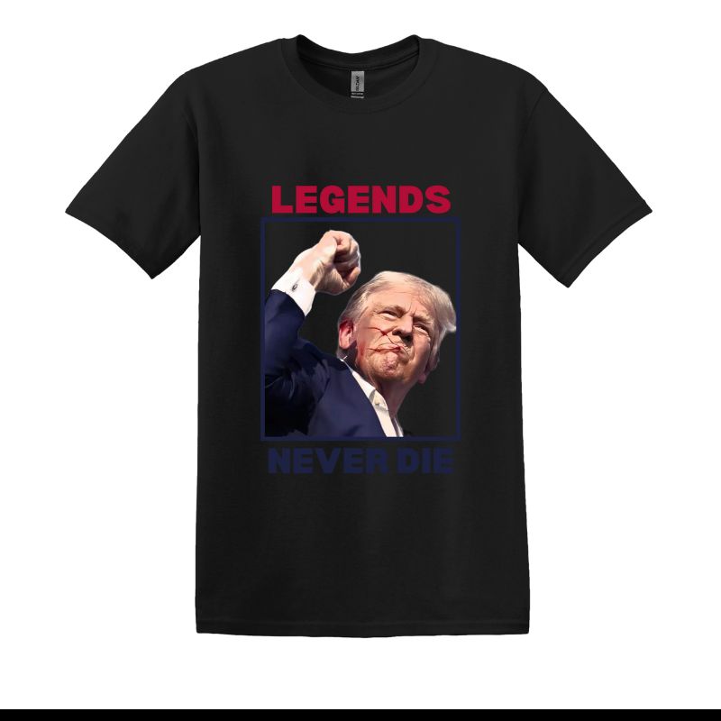 Trump Rally 2024 T-Shirt Legends Never Die