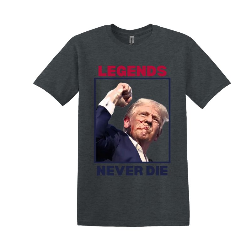 Trump Rally 2024 T-Shirt Legends Never Die