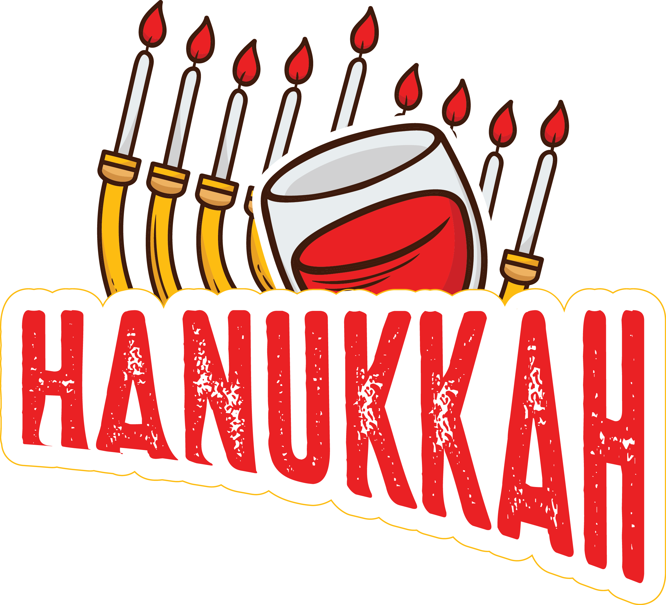 Hanukkah DTF Transfers Ready To press Adult Size