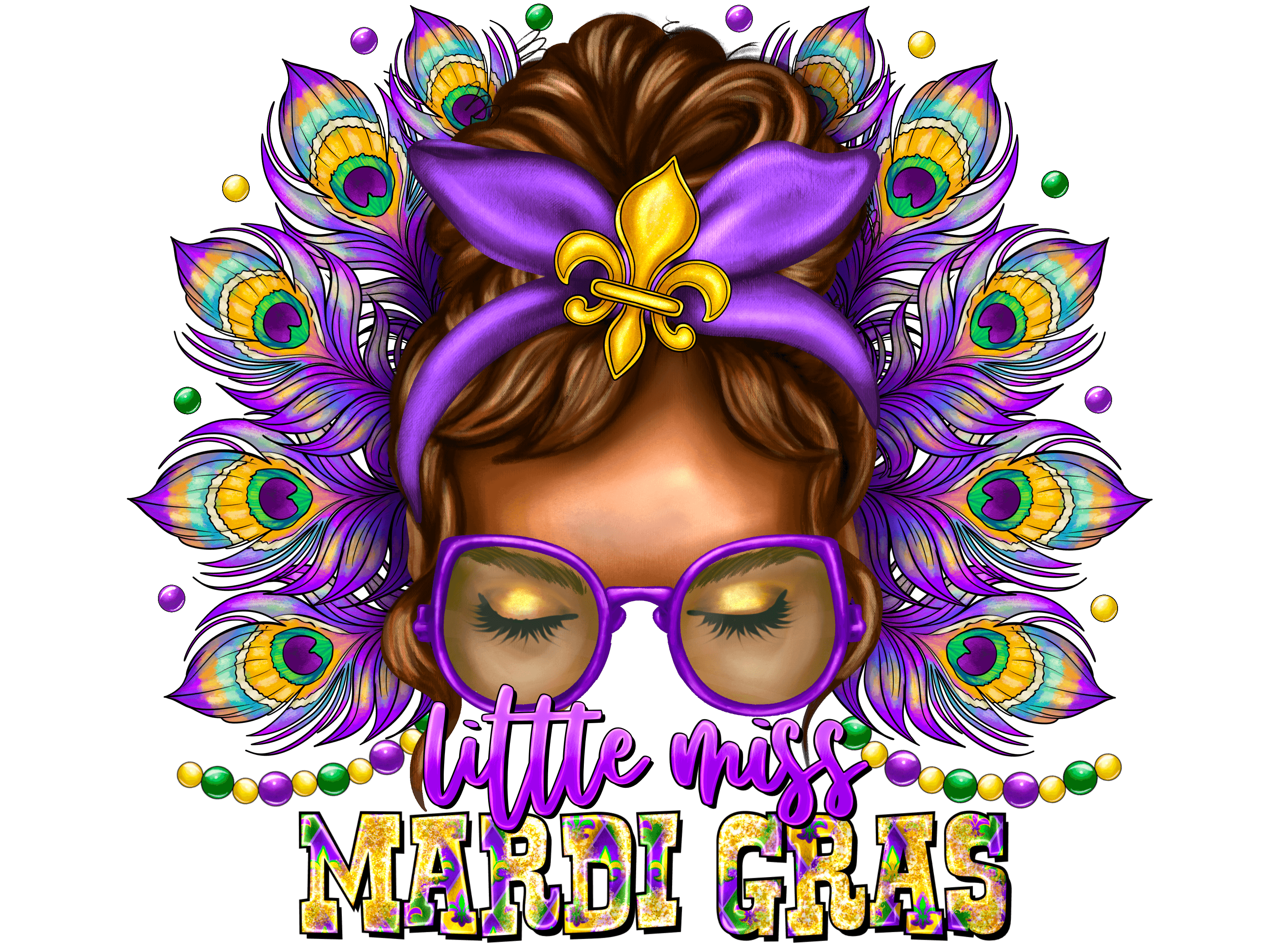 Mardi Gras DTF Ready To Press (70 Designs To Choose From) - Panda DTF Transfers