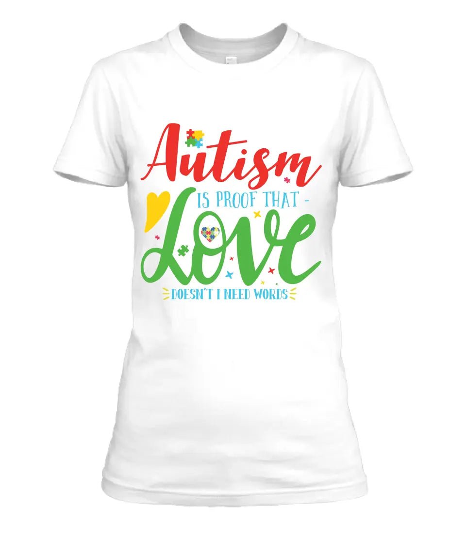 Autism Awareness T-Shirt - Design Your Own with over 50 options - Panda DTF Transfers