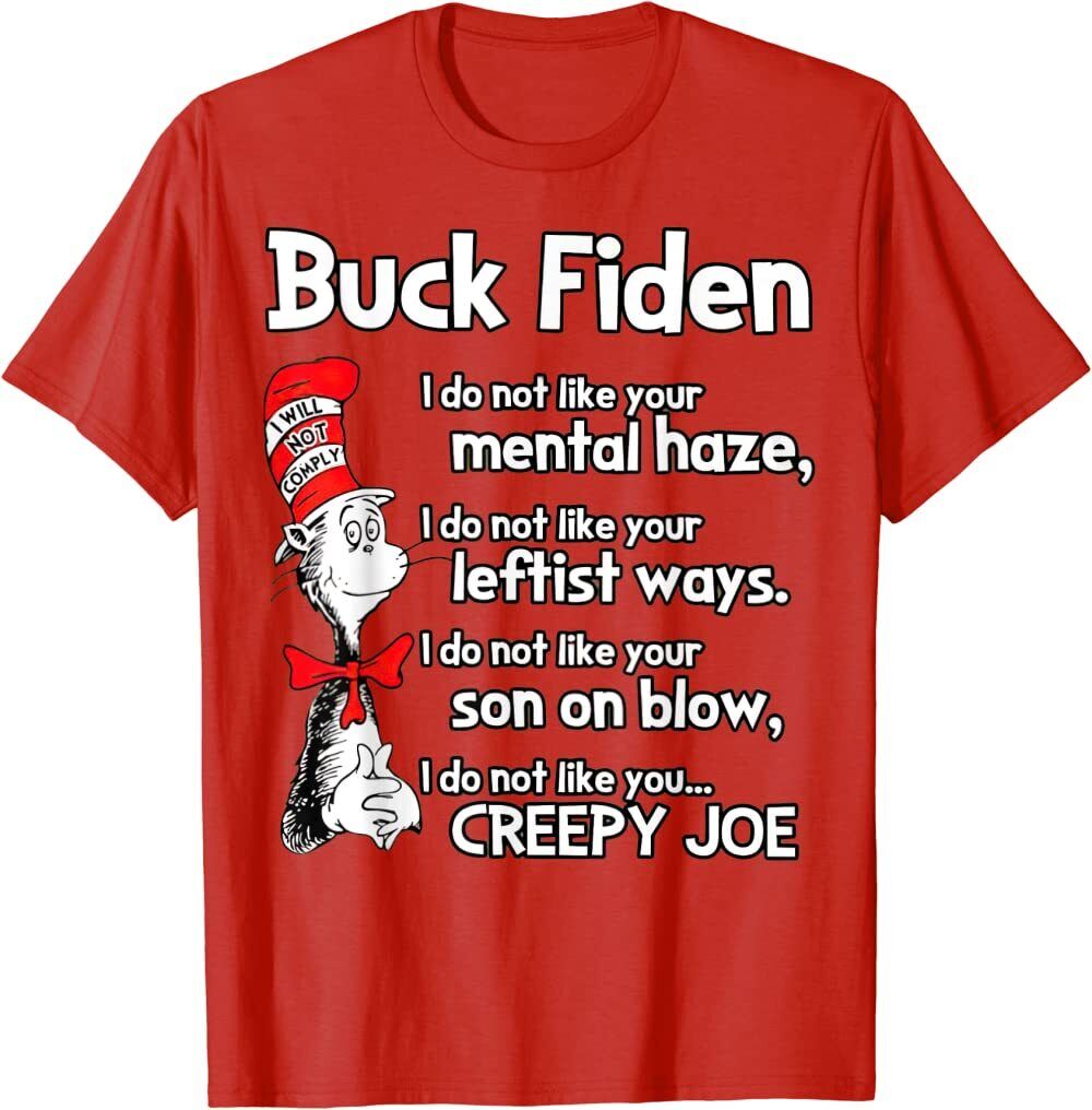 B*Ck Fiden I Do Not like Your Mental Haze I Do Not like T-Shirt - Panda DTF Transfers