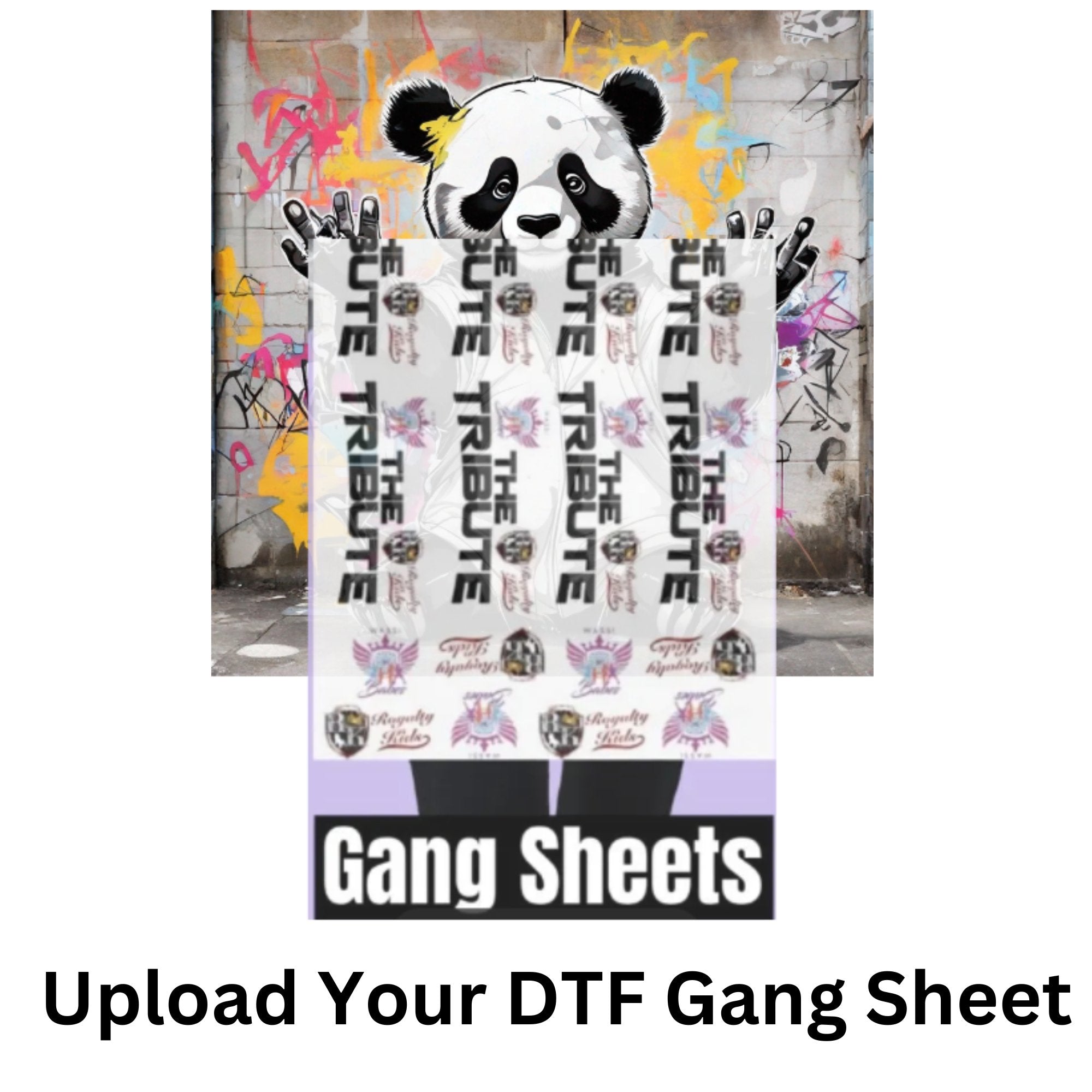 DTF Upload Your Own Gang Sheet - Panda DTF Transfers