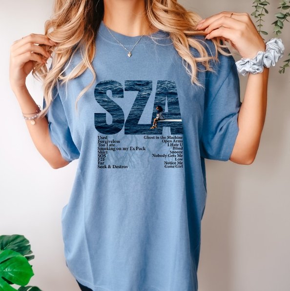 Elevate Your Style with a One Of Kind Custom SZA T-shirt - Panda DTF Transfers