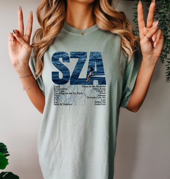 Elevate Your Style with a One Of Kind Custom SZA T-shirt - Panda DTF Transfers