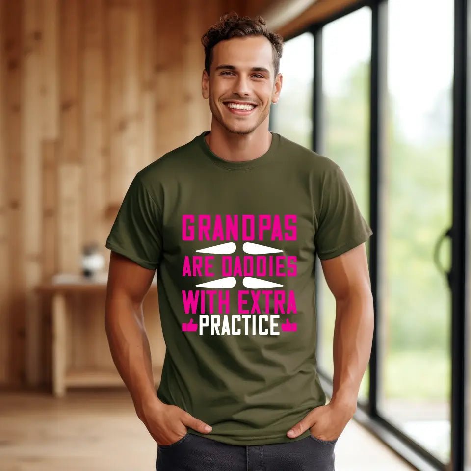 Grandfather Shirts - Design Your Custom T-Shirt Online with 50 Design Options - Panda DTF Transfers