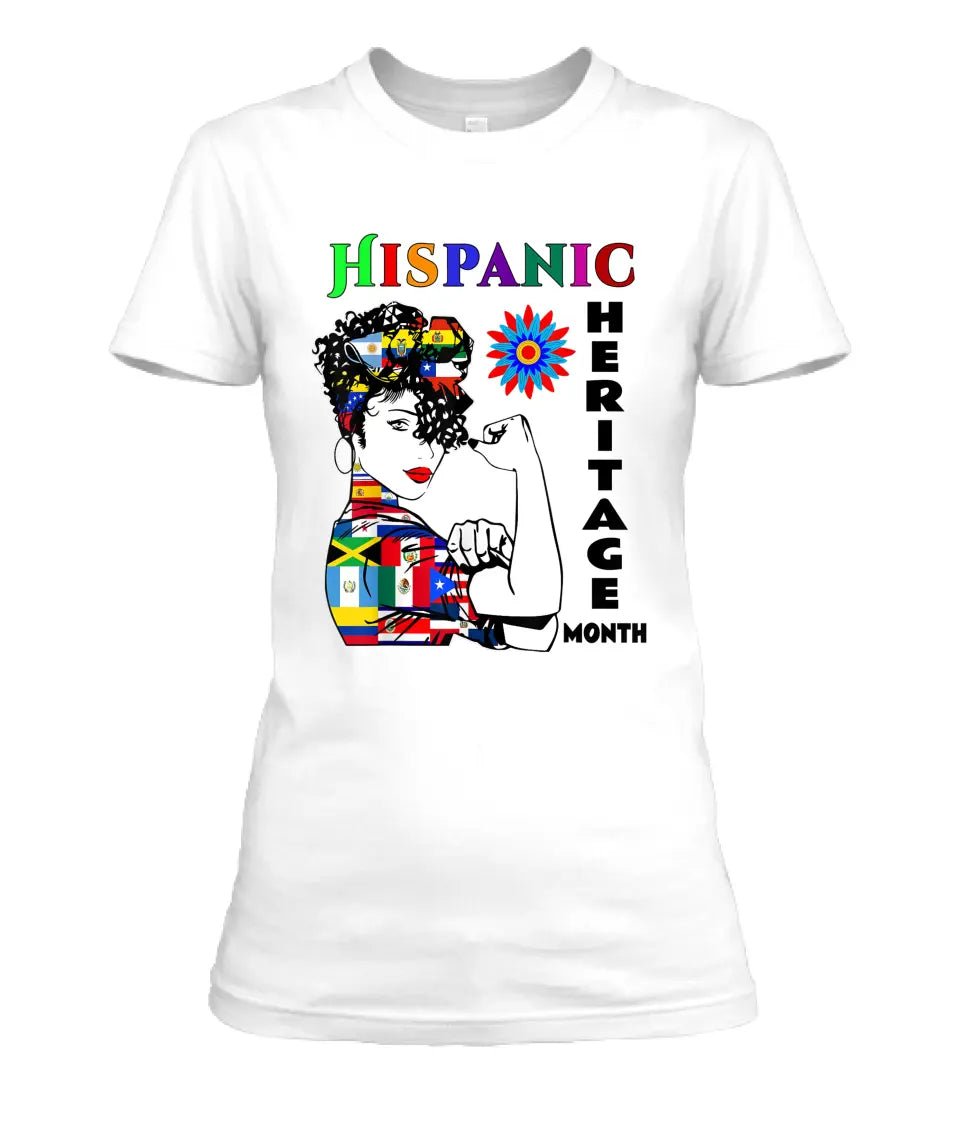 Hispanic Heritage Month Custom T Shirts 25 Custom Designs to choose from - Panda DTF Transfers