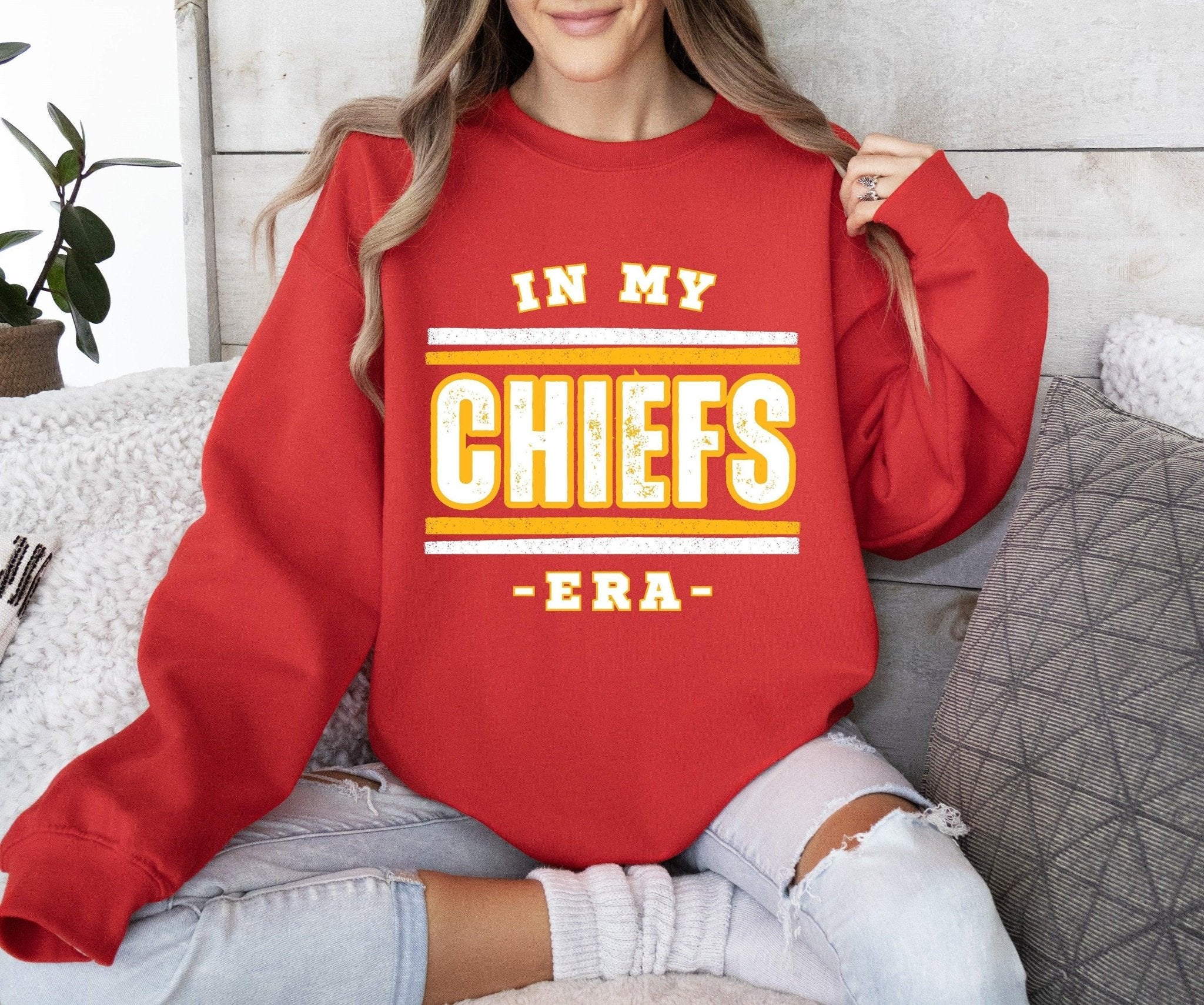 In My Chiefs Era Shirt Travis Kelce Swift Shirt Football Chiefs Jersey Shirt Travis Kelce Football NFL Tshirt Taylor and Travis Sweatshirt - Panda DTF Transfers