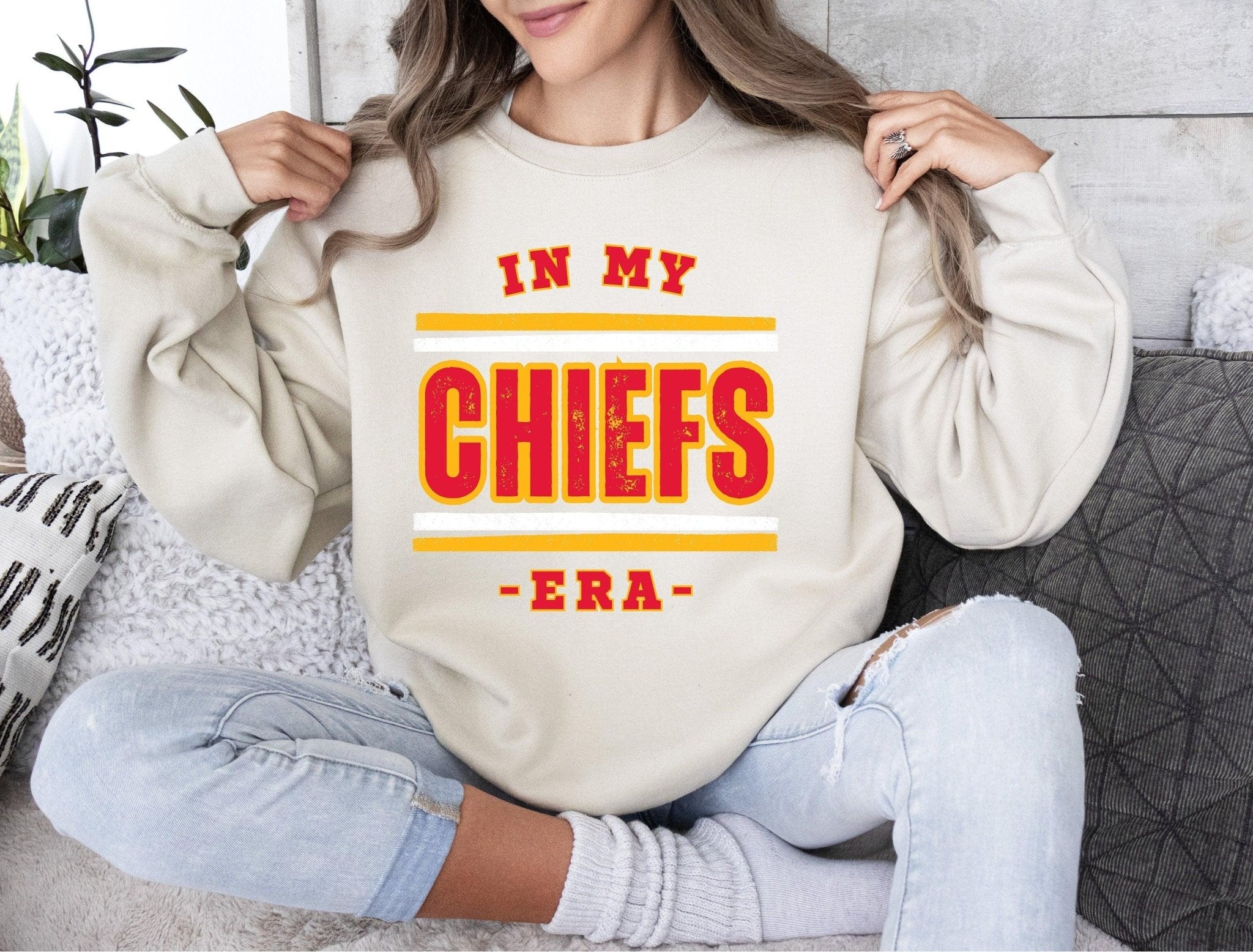 In My Chiefs Era Shirt Travis Kelce Swift Shirt Football Chiefs Jersey Shirt Travis Kelce Football NFL Tshirt Taylor and Travis Sweatshirt - Panda DTF Transfers