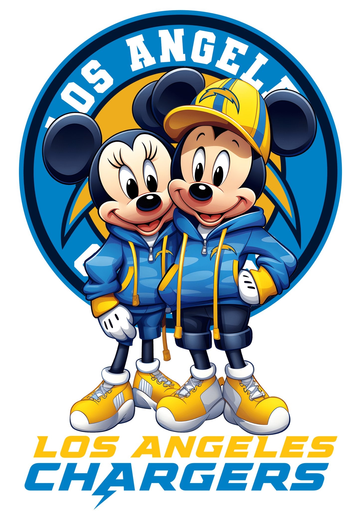 NFL All 32 Teams Mickey Minnie - Panda DTF Transfers