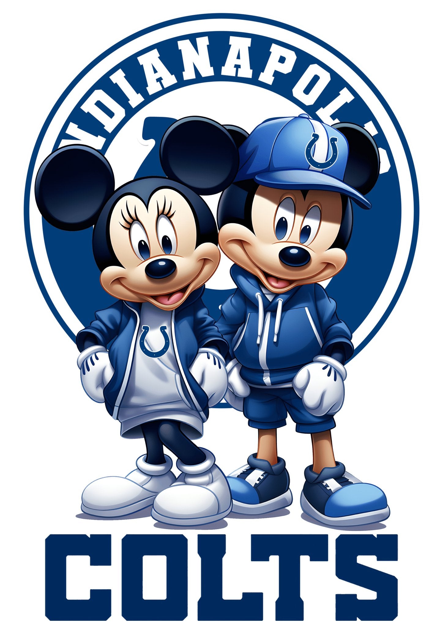 NFL All 32 Teams Mickey Minnie - Panda DTF Transfers