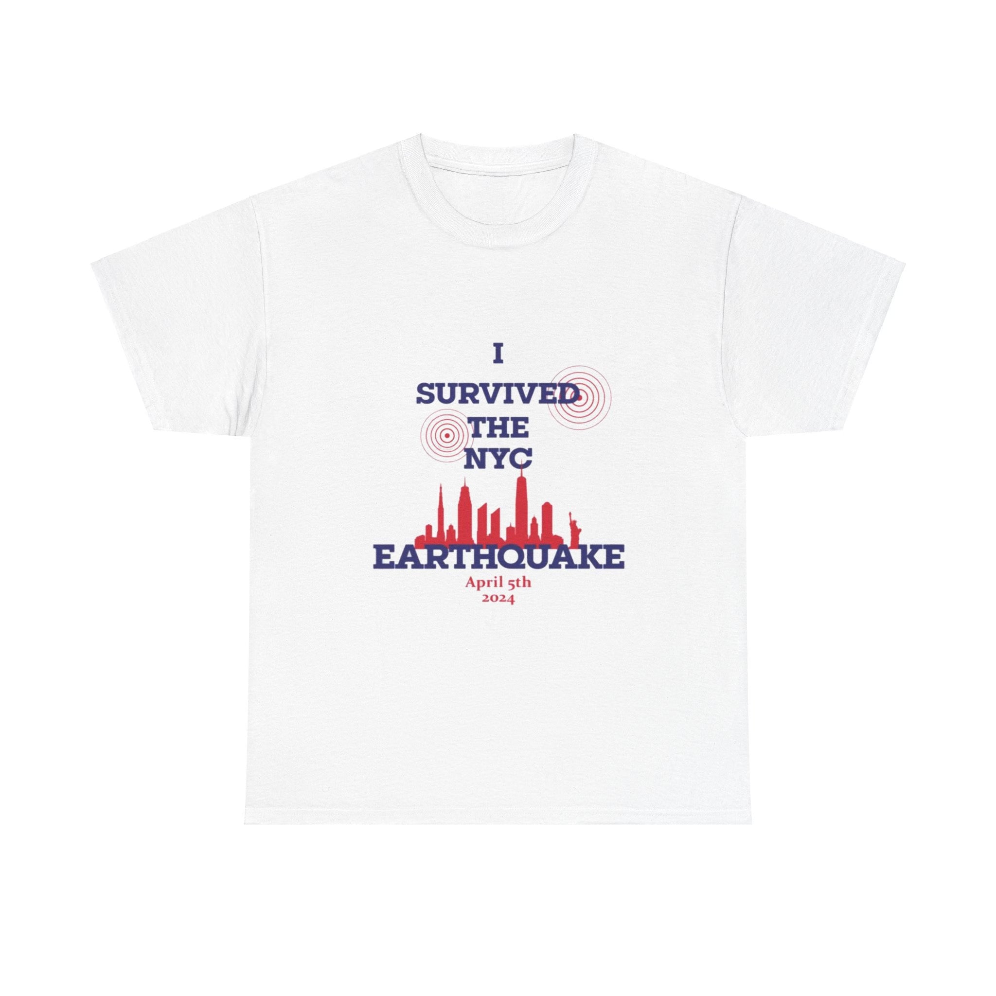 NYC Earthquake Survivor T-Shirt - April 5, 2024 (Unisex) - Panda DTF Transfers