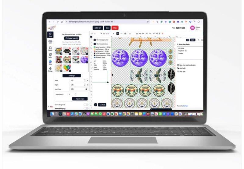 DTF Gang Sheet Builder