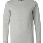 Heather CVC Long Sleeve Tee