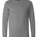 Heather CVC Long Sleeve Tee