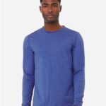 Heather CVC Long Sleeve Tee