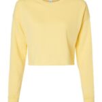 Women's Crop Fleece Crewneck Sweatshirt