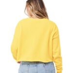 Women's Crop Fleece Crewneck Sweatshirt