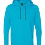 Unisex Softstyle® Lightweight Hooded Long Sleeve T-Shirt