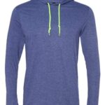 Unisex Softstyle® Lightweight Hooded Long Sleeve T-Shirt