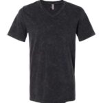 Unisex Textured Jersey V-Neck Tee