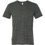 Unisex Textured Jersey V-Neck Tee