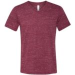 Unisex Textured Jersey V-Neck Tee