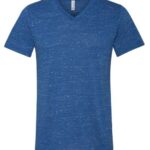Unisex Textured Jersey V-Neck Tee