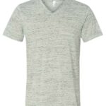 Unisex Textured Jersey V-Neck Tee