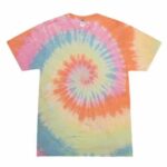 Unisex Festival Tie-Dyed Burnout T-Shirt