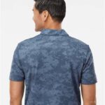 Men's All Over Camo Print Polo