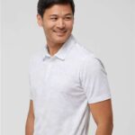 Men's All Over Camo Print Polo