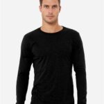 Heather CVC Long Sleeve Tee