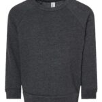 Toddler Sponge Fleece Raglan Crewneck Sweatshirt