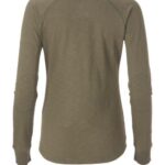 Women's Solid Preppy Patch Long Sleeve T-Shirt