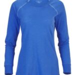 Women's Solid Preppy Patch Long Sleeve T-Shirt