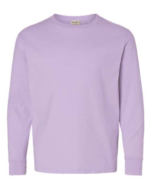 Youth Garment-Dyed Long Sleeve T-Shirt