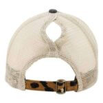 Women's Printed Bill with Mesh Back Cap
