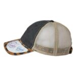Women's Printed Bill with Mesh Back Cap