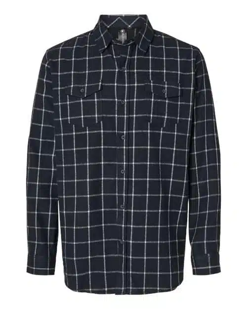 Men's Yarn-Dyed Flannel Shirt
