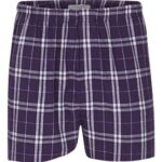 Men's Double Brushed Flannel Boxers