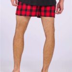 Men's Double Brushed Flannel Boxers