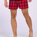 Men's Double Brushed Flannel Boxers