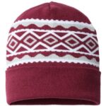 USA- Made Diamond Cuffed Beanie