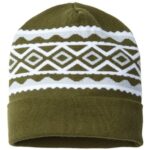 USA- Made Diamond Cuffed Beanie