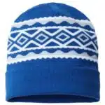 USA- Made Diamond Cuffed Beanie