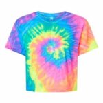 Women's Tie-Dyed Crop T-Shirt