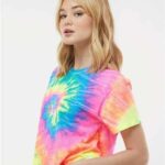 Women's Tie-Dyed Crop T-Shirt